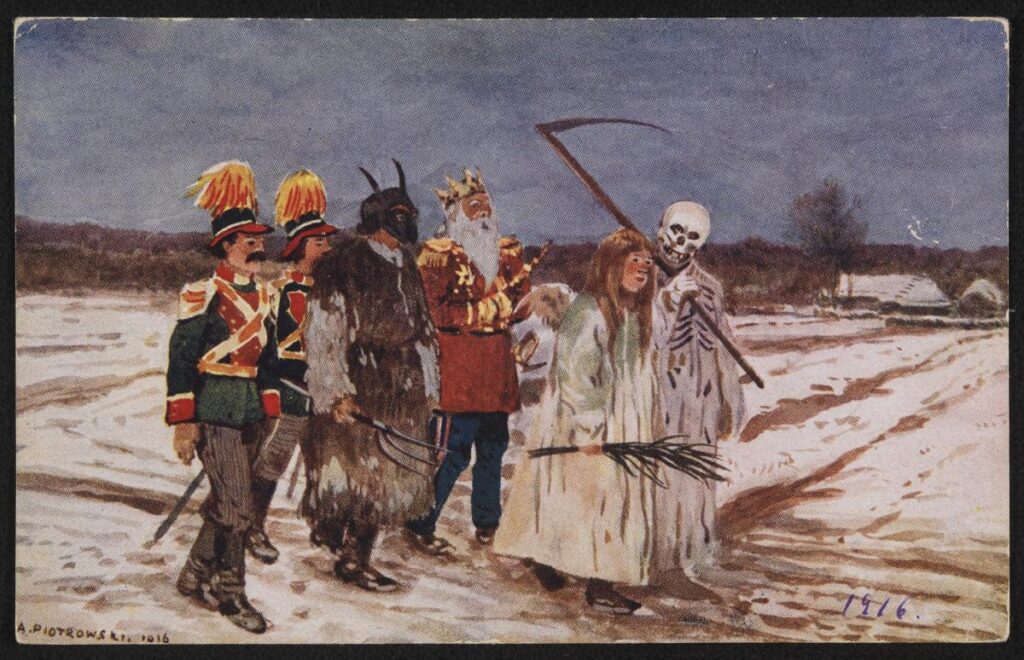 3 pocztowka kolednicy