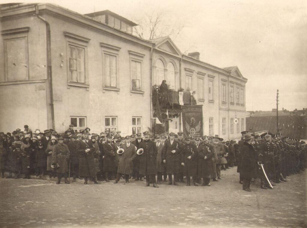 mhki mat 1920 uroczystosc poswiecenia sztandaru