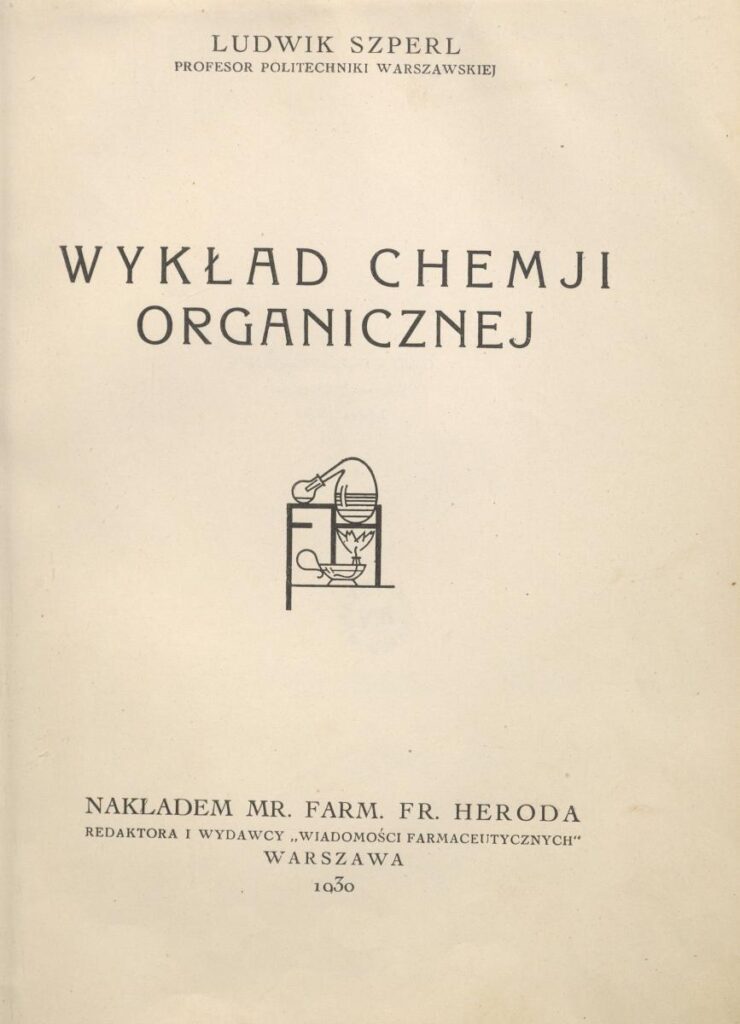 wyklad z chemii organicznej ludwika szperla