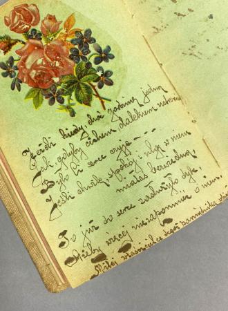 NOWY EKSPONAT: Pamiętnik Marysi Modzelewskiej, Kielce, 1917–1922 r. 20231004