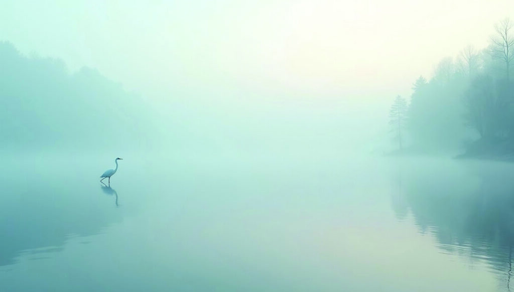 Finał Konkursu Fotograficznego „Oddech Ziemi” 1 sasal piotr natura w ciszy czapla na jeziorze