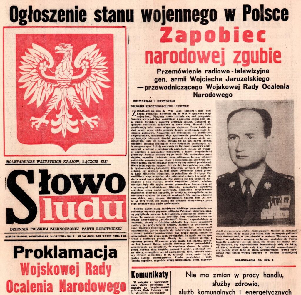 42. rocznica wprowadzenia stanu wojennego 2 mhki ds 4161