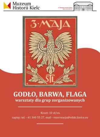 Godło, Barwa, Flaga - warsztaty w Muzeum Historii Kielc 20250425