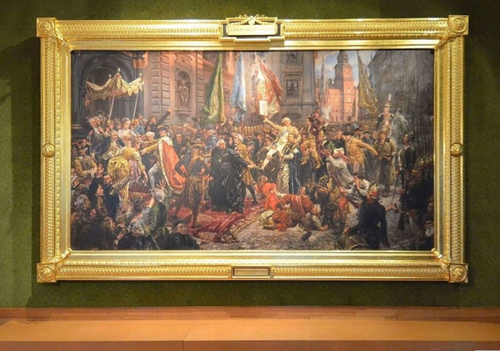 Święto Konstytucji 3 Maja 1791 r. 3 konstytucja 3 maja 1791 roku zamek krolewski w warszawie