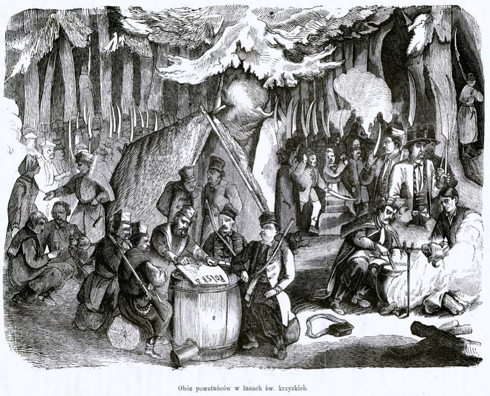 22 stycznia 1863 r. wybuchło Powstanie Styczniowe a