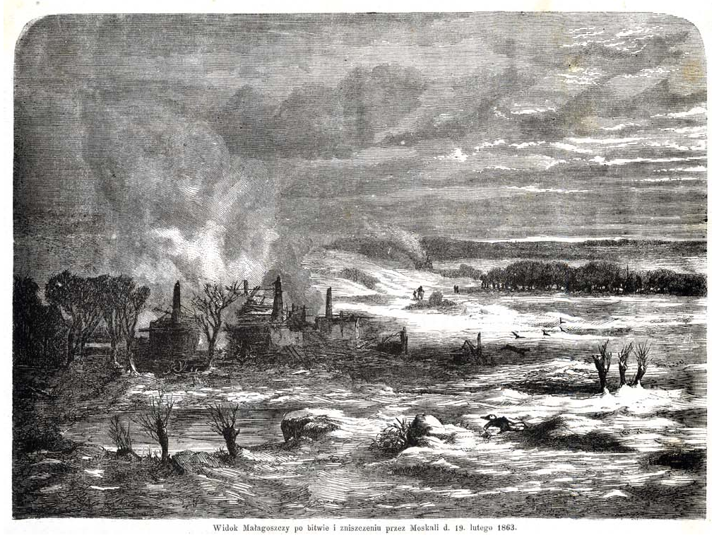 22 stycznia 1863 r. wybuchło Powstanie Styczniowe c