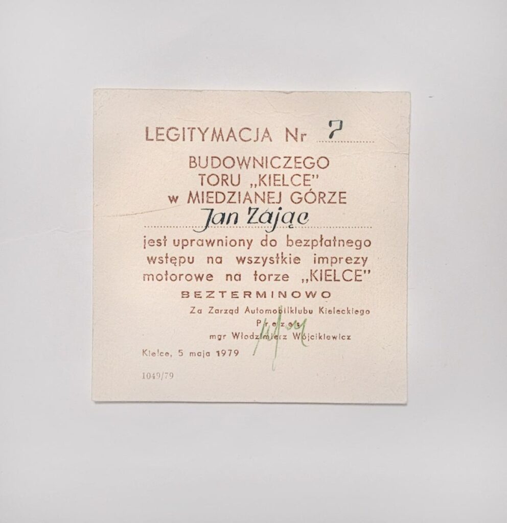 jan zajac legitymacja