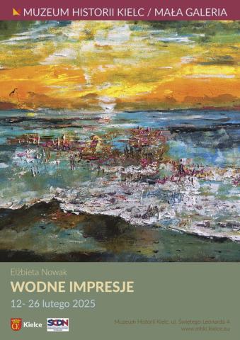 Wernisaż wystawy Elżbiety Nowak pt. "Wodne Impresje" wernisaż wystawy elżbiety nowak pt. "wodne impresje"