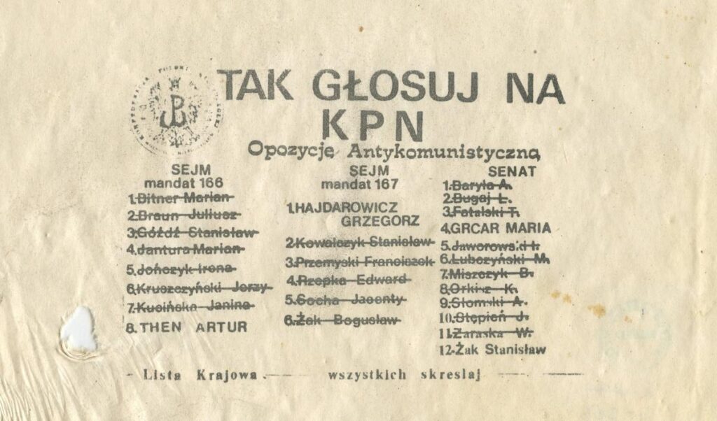 Wybory kontraktowe 4 czerwca 1989 r. 8