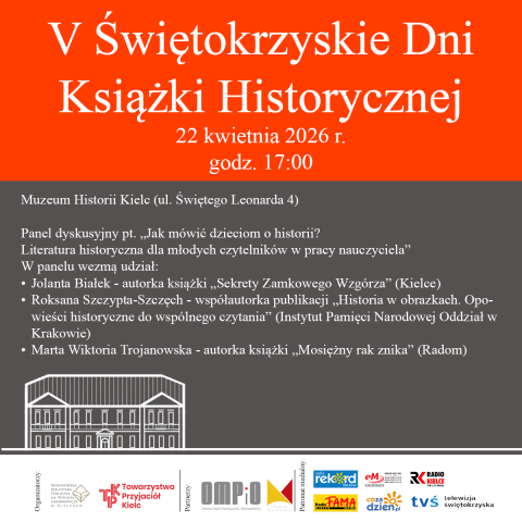 Panel dyskusyjny pt. "Jak mówić dzieciom o historii? Literatura historyczna dla młodych czytelników w pracy nauczyciela". panel dyskusyjny pt. "jak mówić dzieciom o historii? literatura historyczna dla młodych czytelników w pracy nauczyciela".