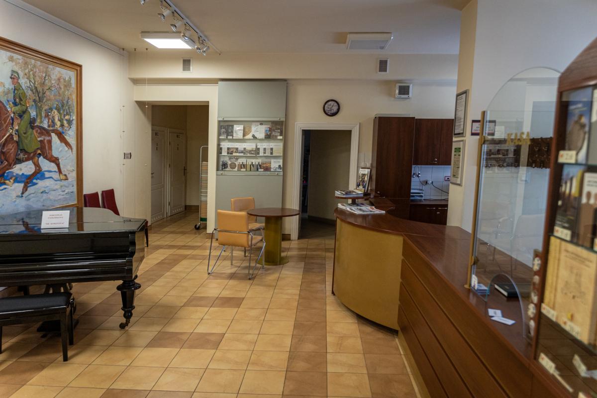 Niebieska Strefa Informacje ułatwiające zwiedzanie muzeum