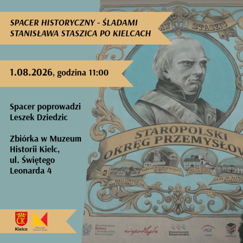 Spacer historyczny - Śladami Stanisława Staszica po Kielcach spacer historyczny Śladami stanisława staszica po kielcach