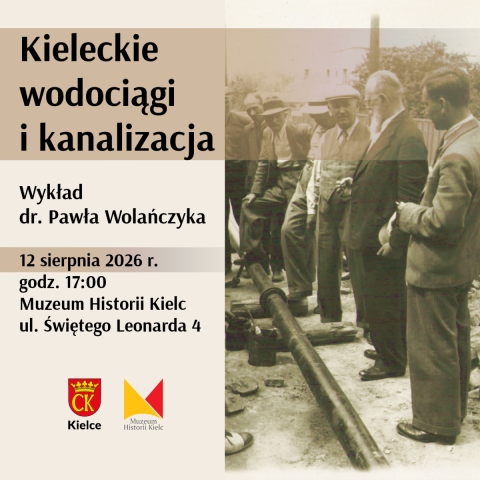 Wydarzenia Kieleckie wodociągi i kanalizacja – wykład dr. Pawła Wolańczyka