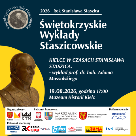 Wydarzenia „Kielce w czasach Stanisława Staszica” – wykład prof. dr. hab. Adama Massalskiego
