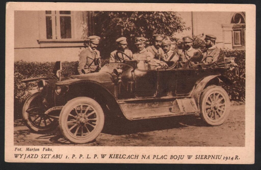 12 sierpnia 1914 r. „Kadrówka” wkroczyła do Kielc mhki h 1635